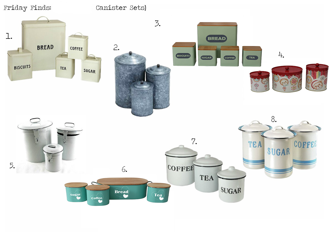 Our hotsale caniser sets
