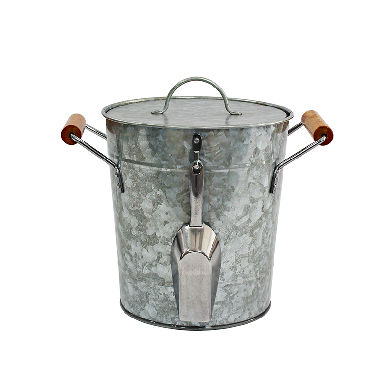 Manufacturer wholesale galvanized metal champagne bucket