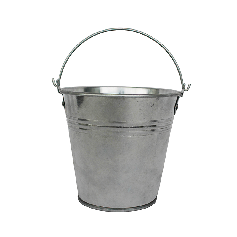 Cheap Price Galvanized steel small 1L sliver bucket with handle