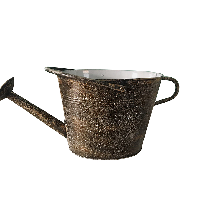 Antique Style Home Garden Rustic Zinc Watering Can