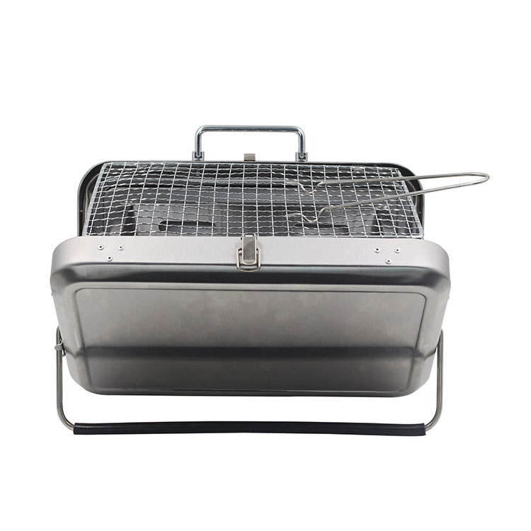 Stainless Steel Folding Portable Barbecue Charcoal BBQ Grill 