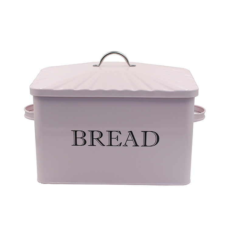 OEM customized metal kitchen household large capacity storage bread container