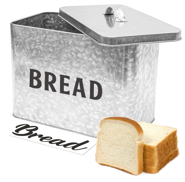 Bread Box Bread Bin Bread Storage Container for Kitchen Countertop