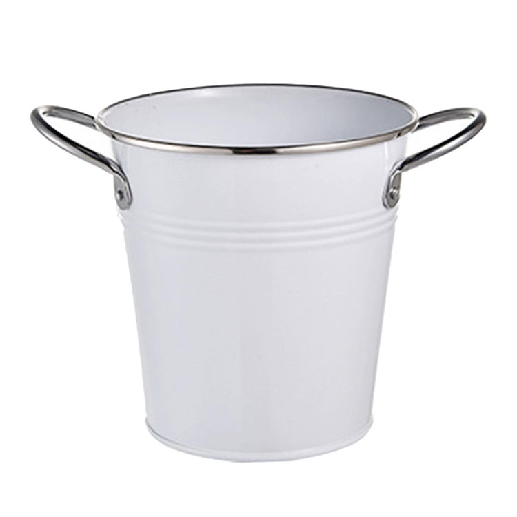 Metal Snack storage bucket oversized beverage bucket ice bucket for chilling in 