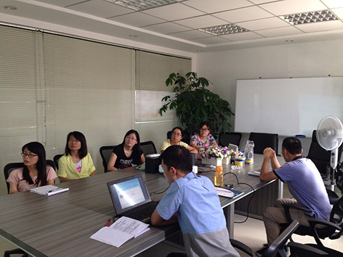 Today we have the training of alibaba RFQ.