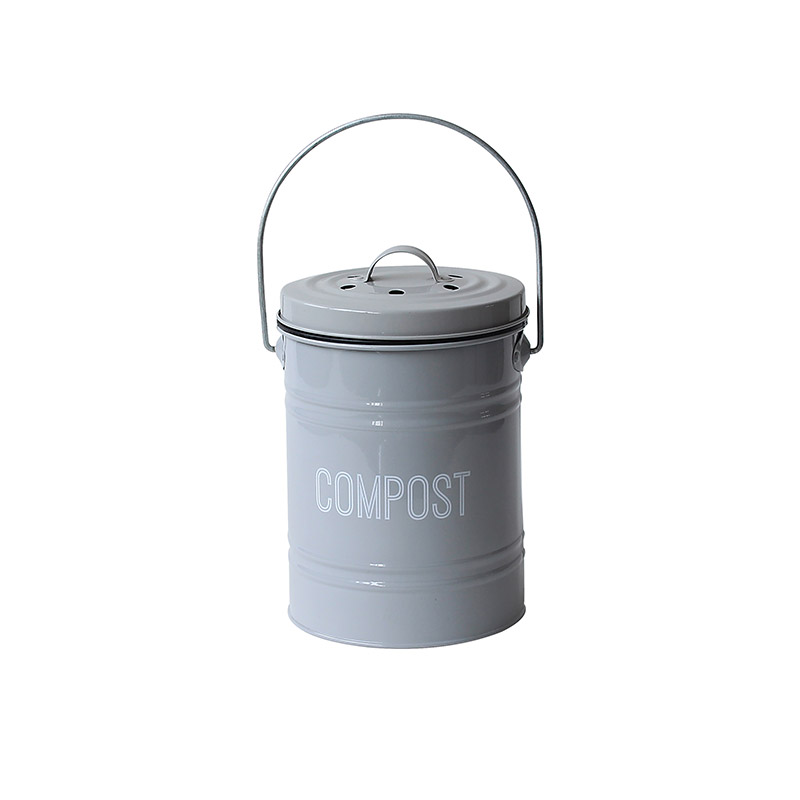Metal Kitchen Compost With filter