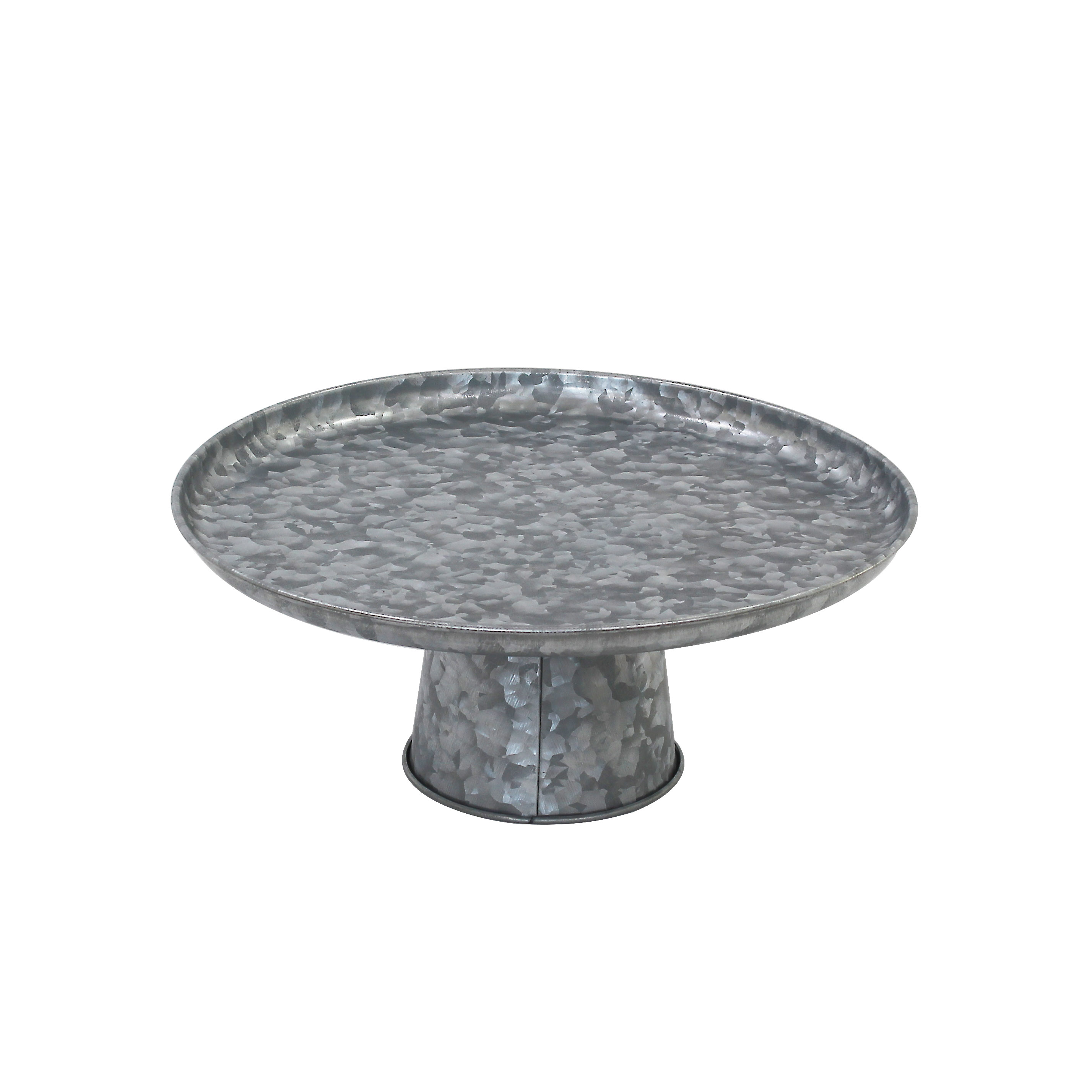 Galvanized Cake Stand