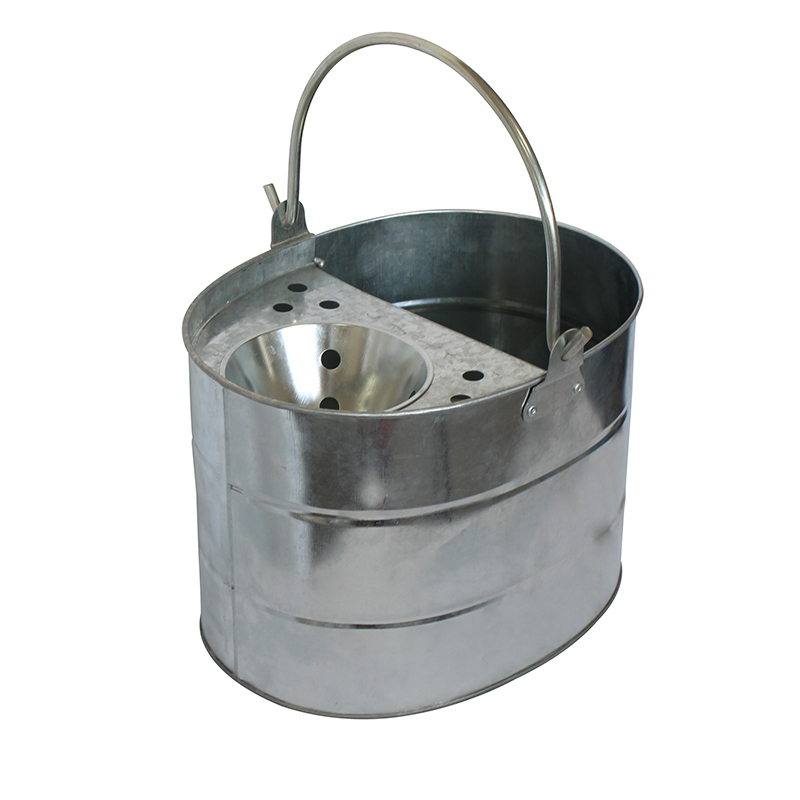 Galvanised Bin Incinerator Mop Bucket Bin Watering Can Home Gardening Metal 