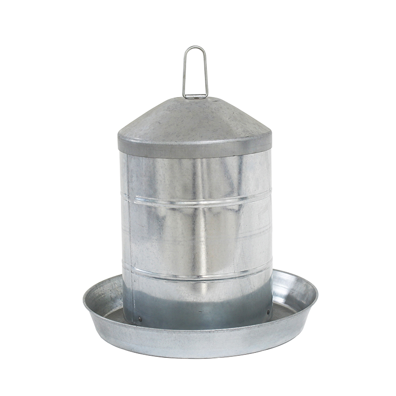 15KG Galvanized Steel Poultry Feeder 