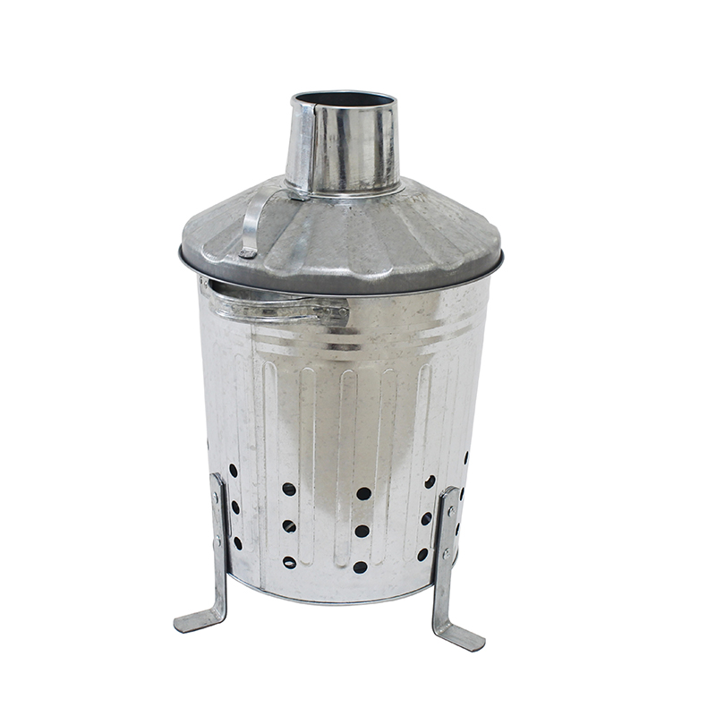 Galvanized metal 12L small incinerator