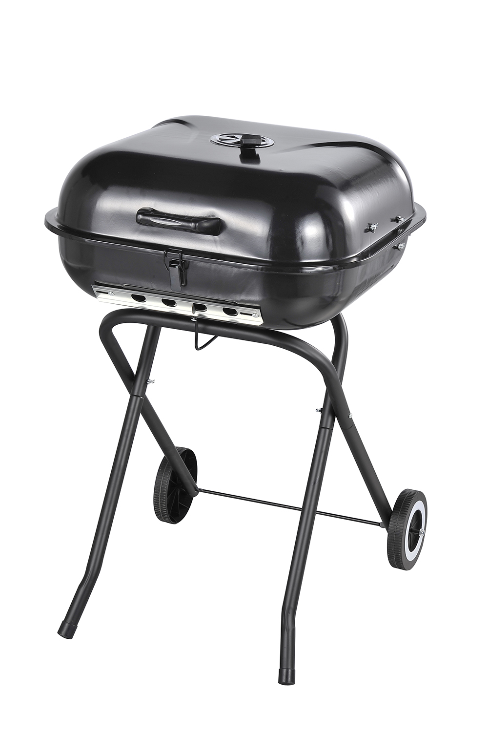 Free sample 22''Square Folding Charcoal Grill bbq sale