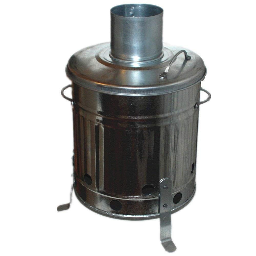 High Quality 15 Litre Home Garden Small Fire Bin Dustbin Incinerator 