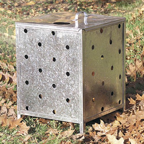 fire bin galvanized incinerator - Household garden portable