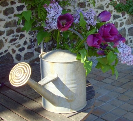 The watering can is extremely attractive