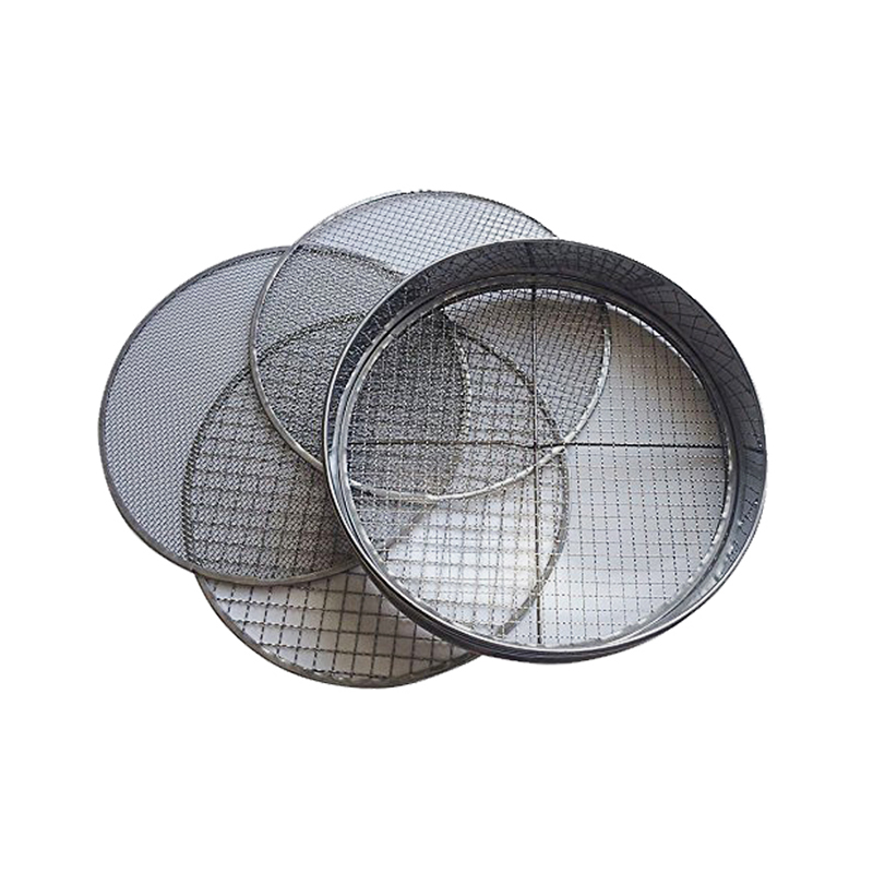 4 Interchangeable Mesh Sizes Garden Riddle Steel Garden Potting Mesh Sieve