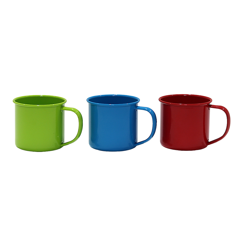 Personalised colored Party Camping Travel Picnic Fishing cheap price enamel mug