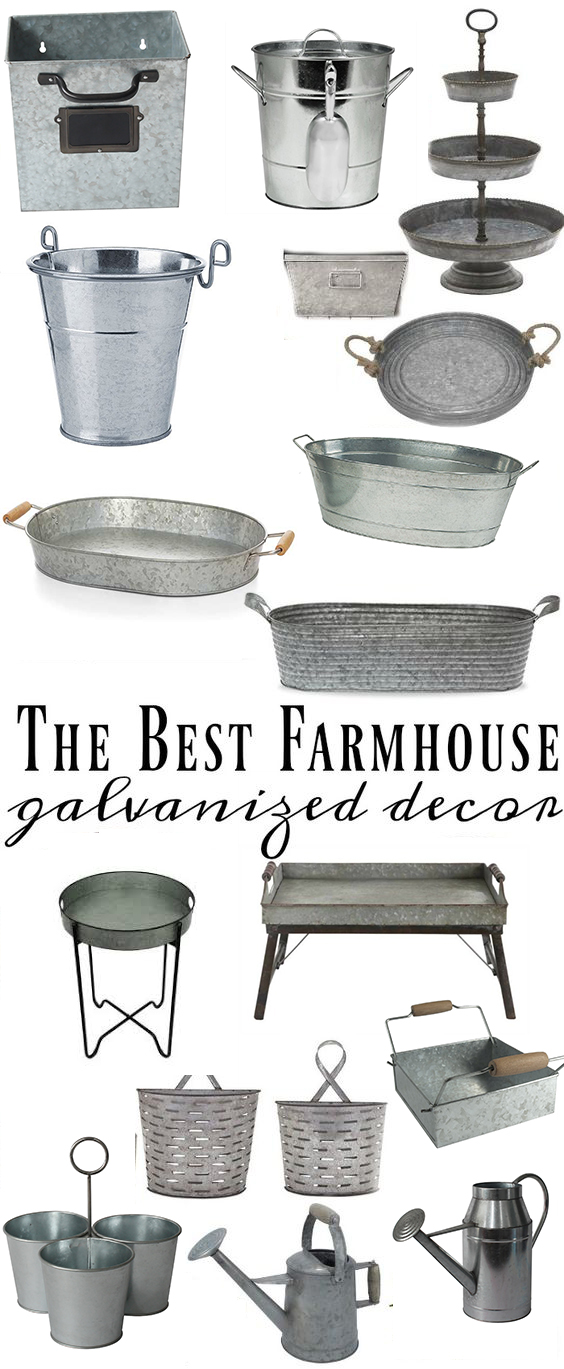 Where To Find The Best Galvanized Home Decor