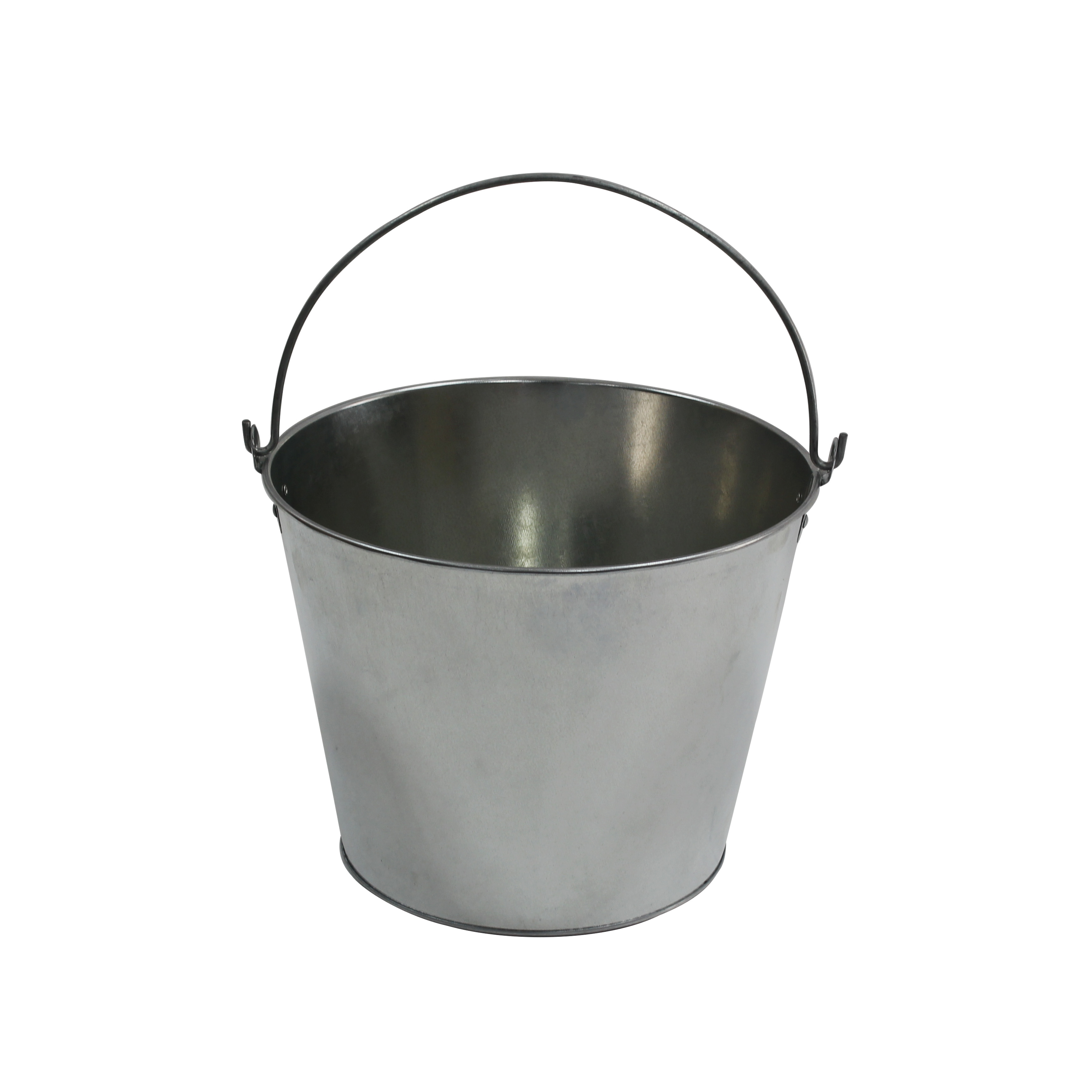 wholesale square 5 gallon custom silver wine beer metal ice buckets