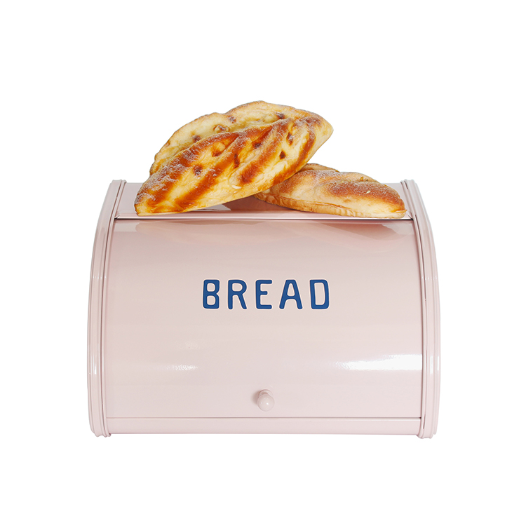 Vintage Farmhouse Country Style Multipurpose Organizer Countertop Storage Rolltop Bread Box