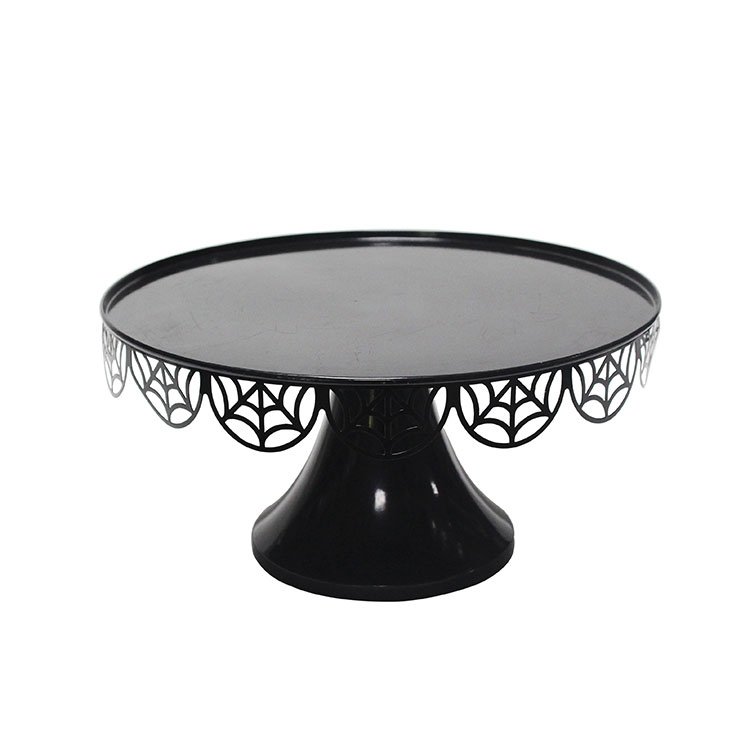 Round Metal Dessert Display Cake Stand 