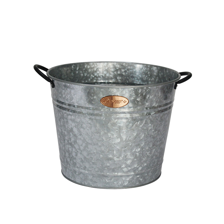 Galvanized Metal Wine Bottle Champagne Beer Cooler Bucket 