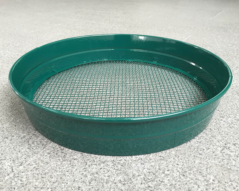 Green Powder Coated Metal Riddle/ Sieve Mesh for your gardening