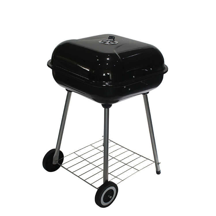 Camping Barbecue Table Backyard Cooker Steel construction Outdoor 21.5Inches Portable Charcoal Grill 