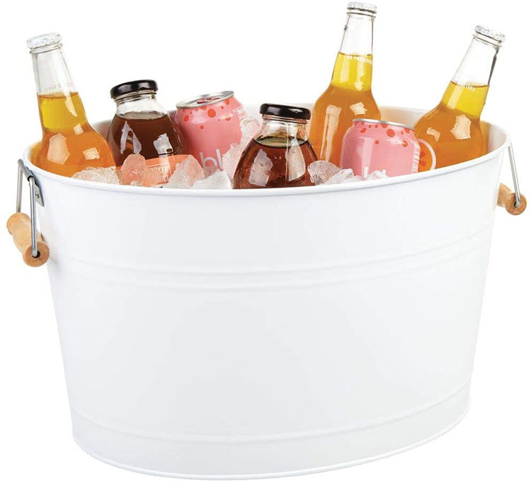 Keep your refreshments cold for your party with a durable beverage holder