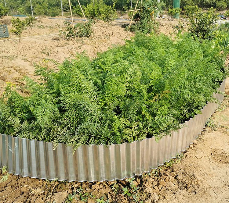 Landscape Edging Board,Antirust Metal Garden Edging Fence for Vegetable,Flower Beds, DIY Patios and Lawns Edging