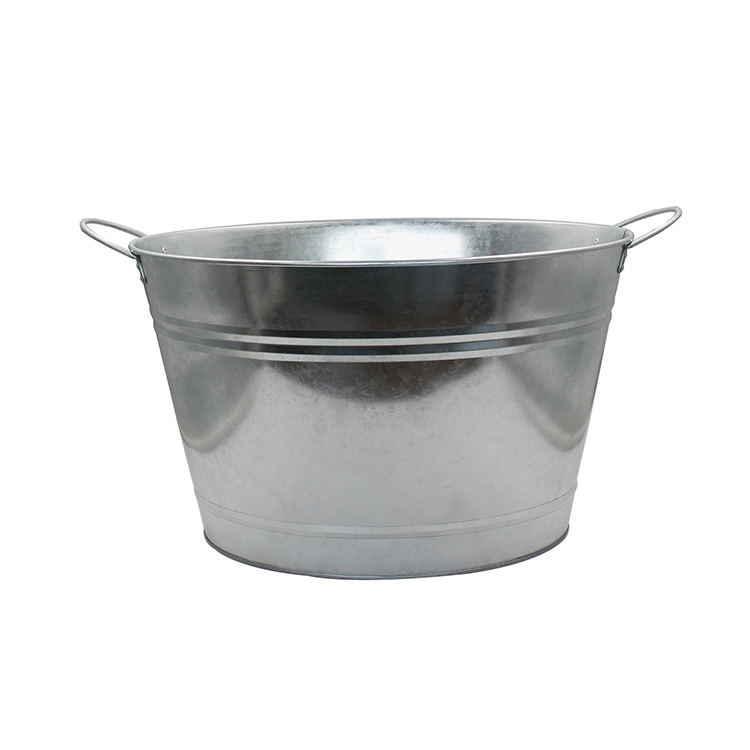 Beverage Tub for Parties Metal Ice and Drink wine bucket