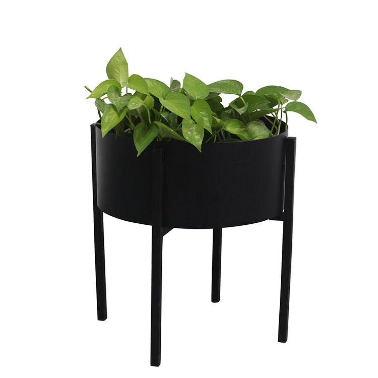 Modern Tall Metal Pot Stand Indoor Flower Potted Plant Holder Plants Planter