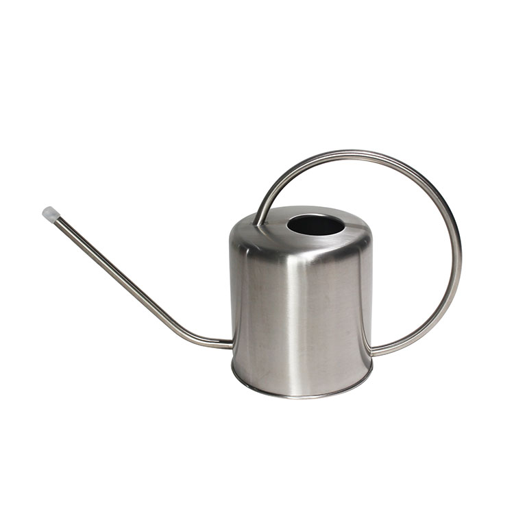 Metal 44oz or 1.3L Long Spout Indoor Or Outdoor Stainless Steel Watering Can