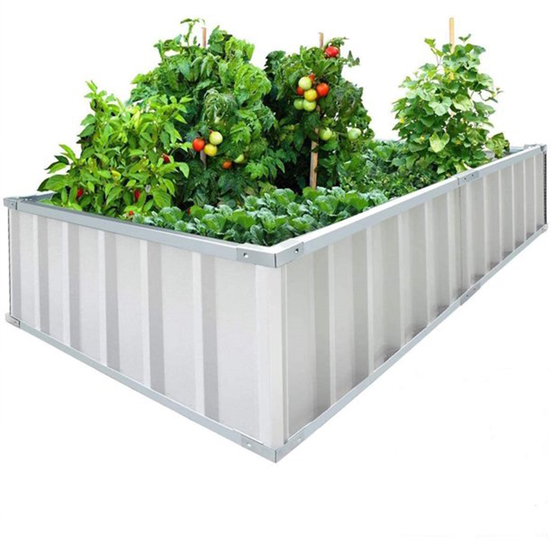 Galvanized Steel Raised Garden Bed