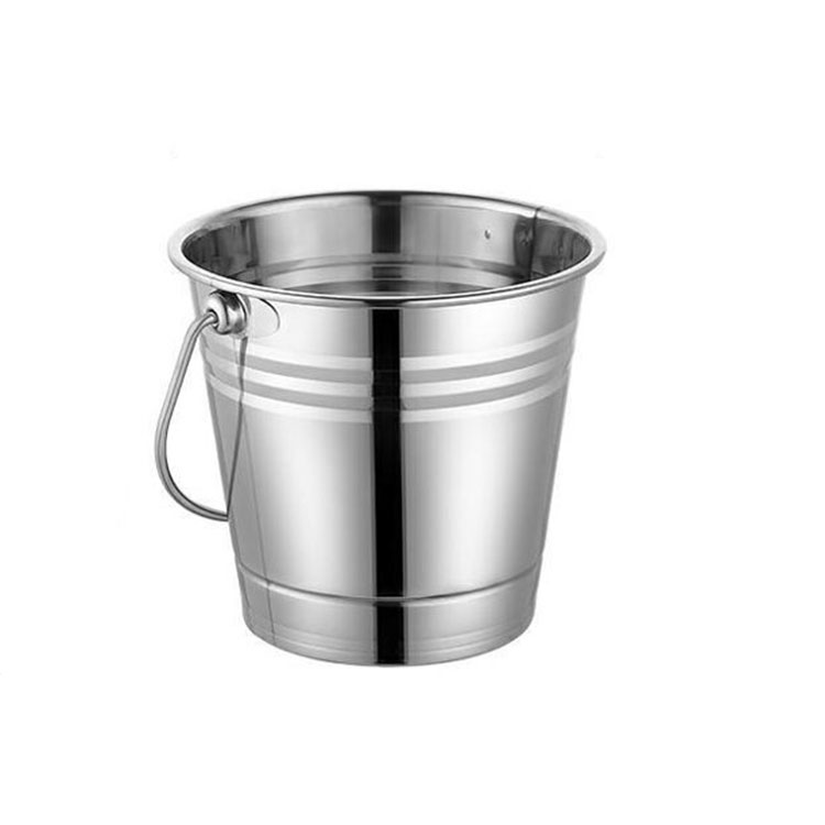 Stainless Steel Ice Bucket Suit with Wine Beer for Outdoor & Indoor Picnics Heavy