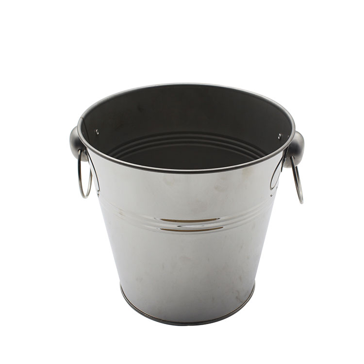 Insulated Stainless Steel Ice Bucket Chilling Wine Champagne Pail Bucket for Cock