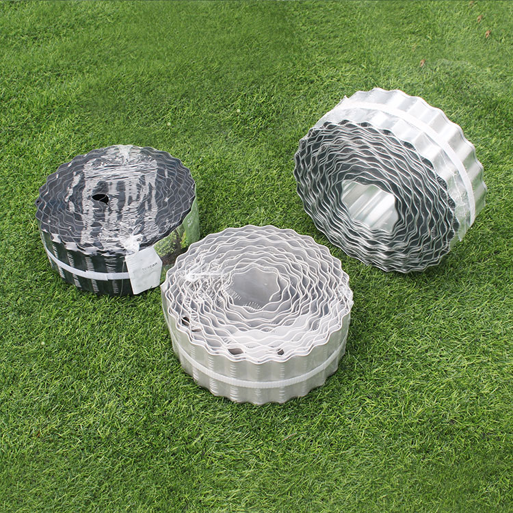 Garden Corrugated Edging Galvanized Steel Landscape Lawn Edging for Vegetable Flo