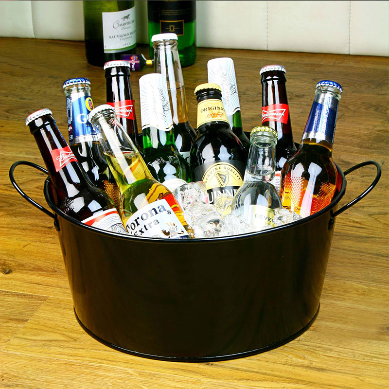 Galvanized Metal Ice Buckets: The Perfect Companion for Keeping It Cool