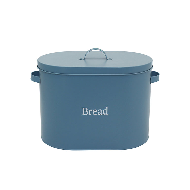 Farmhouse Metal Bread Bin Bread Storage Container Counter Organizer Bread Box for Kitchen Countertop