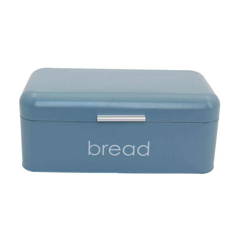 Food Grade Large Metal Baked Goods Bread Storage Containers Bread Box Retro Bread Bin for Kitchen Countertop Storage