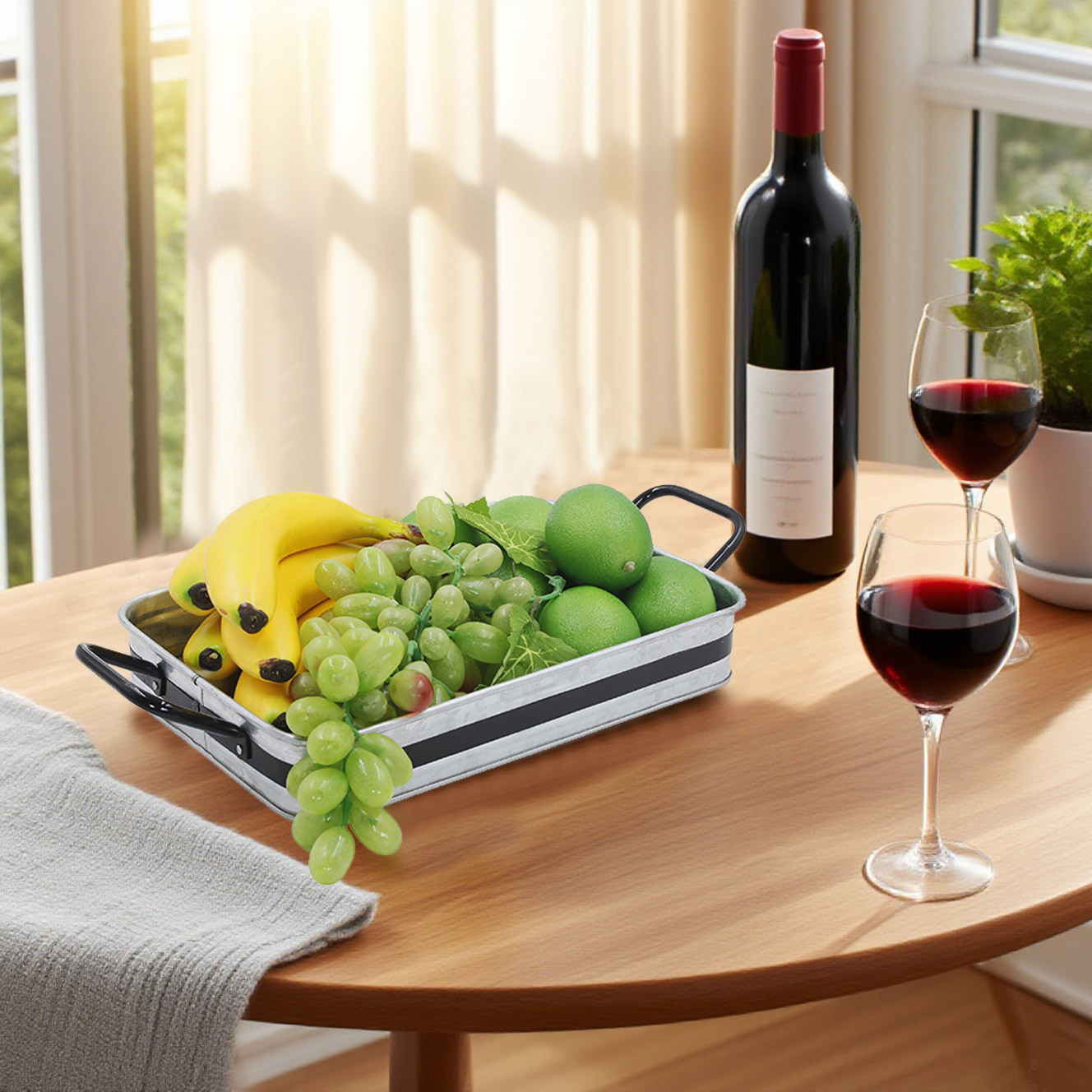 Metal Serving Tray: Elevate Your Home, Hospitality & Style