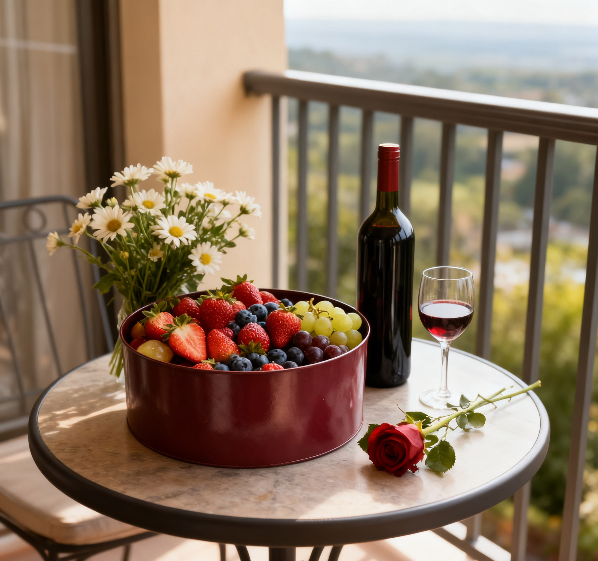 Retro Elegance Meets Everyday Function: The Burgundy Metal Storage Canister That Organizes in Style