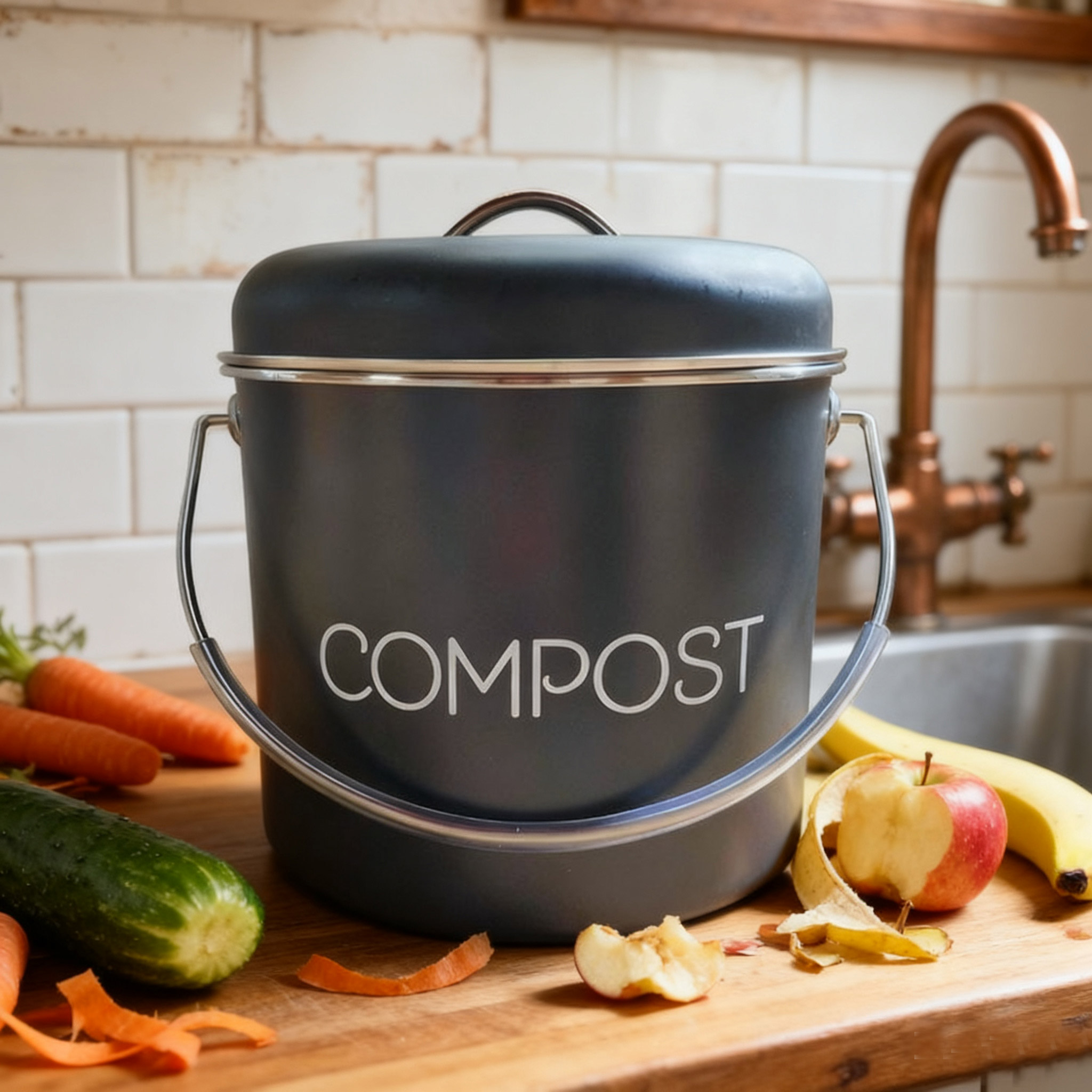 The Ultimate Guide to Metal Kitchen Compost Bins: Turning Everyday Waste into Eco Value