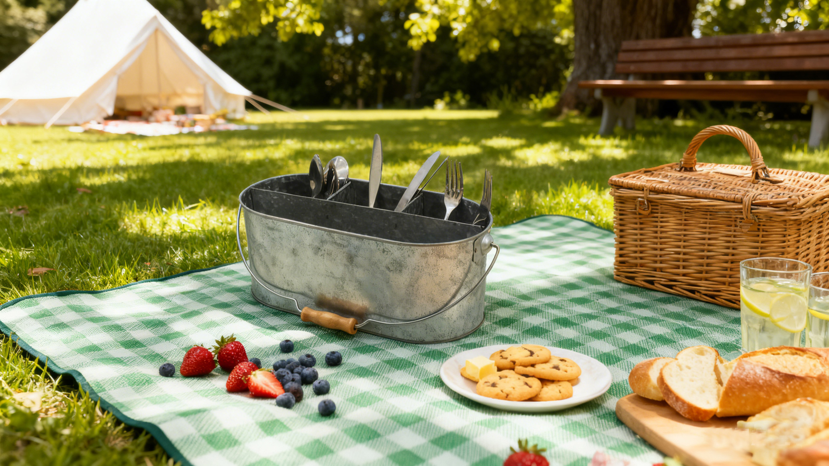 Rustic Elegance Meets Durability: The Galvanized Metal Cutlery Holder You’ll Love Introduction: Organize Your Kitchen with Timeless Charm