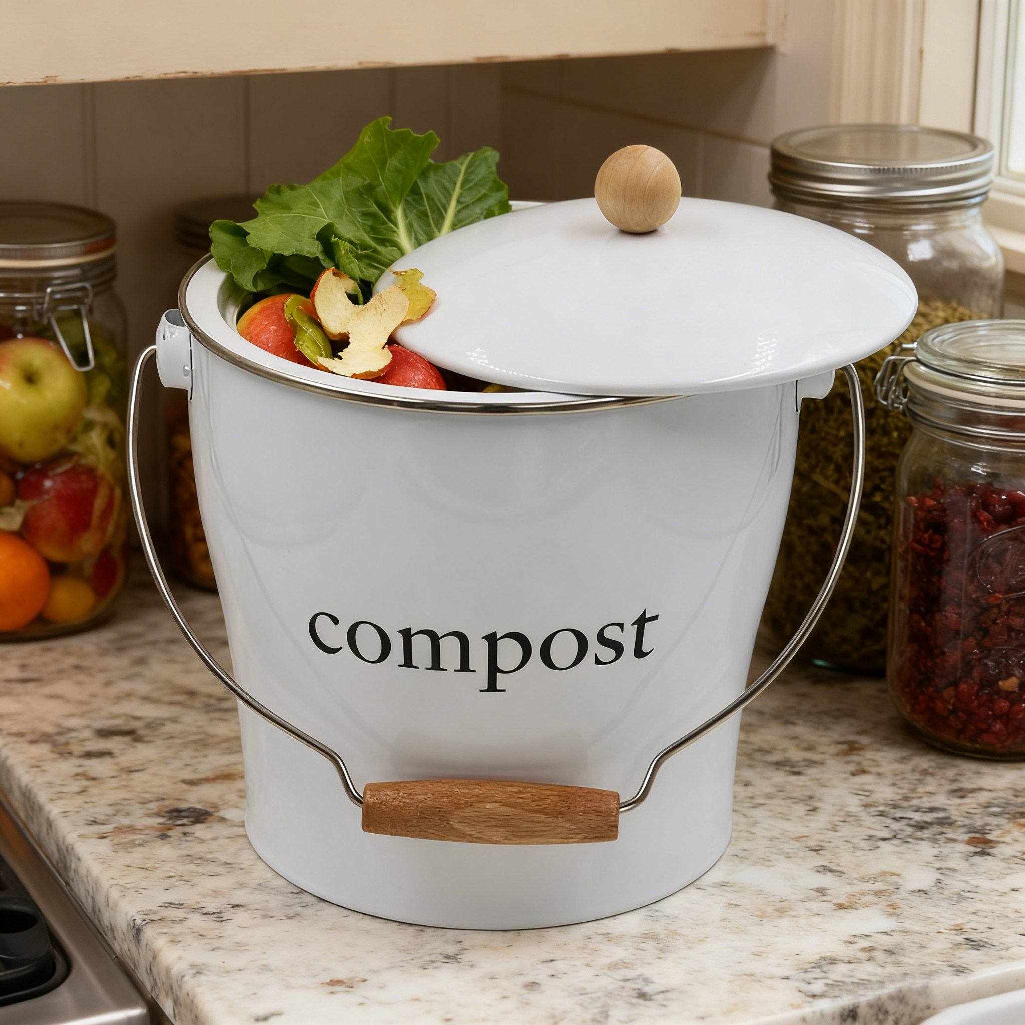The Ultimate Guide to Choosing the Perfect Kitchen Compost Bin: Why Galvanized Metal Is the Best Choice