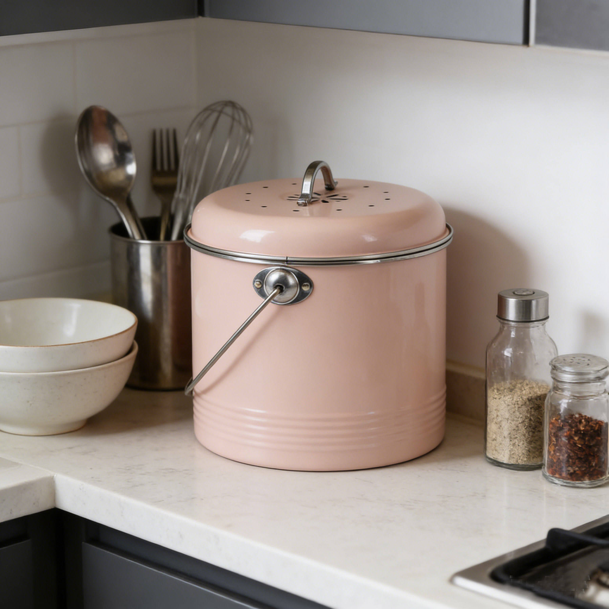 The Ultimate Metal Kitchen Compost Bin for Sustainable Living — Designed for Global B2B Buyers