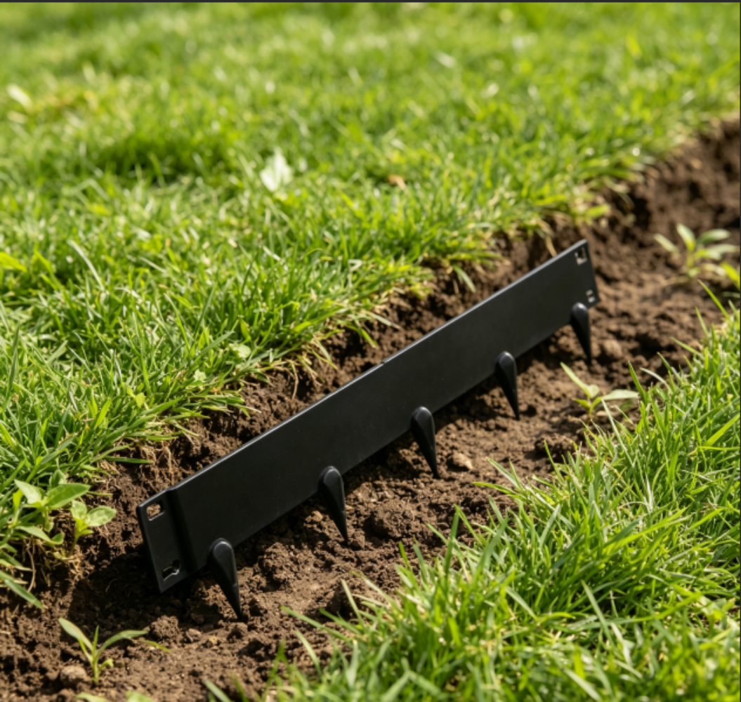Transform Your Garden With Stake-Style Metal Landscape Edging