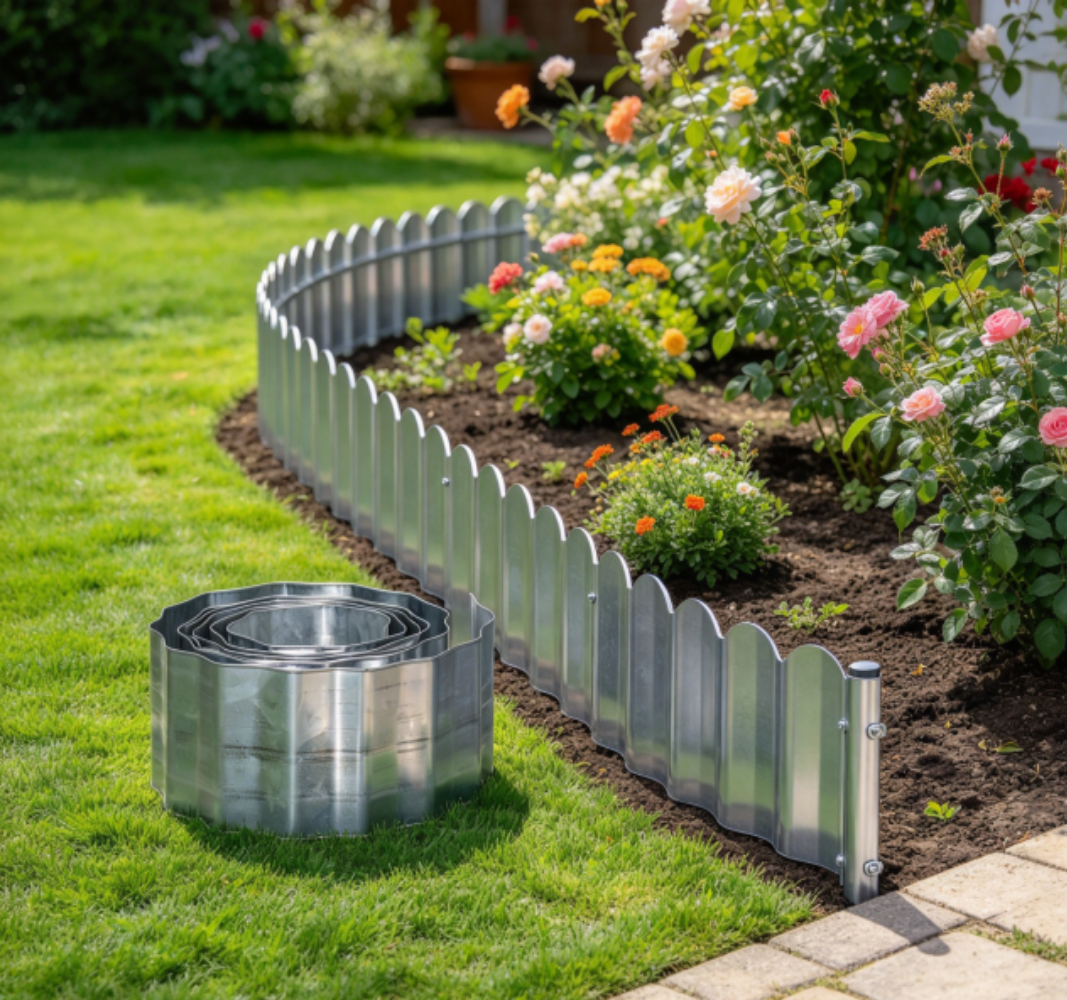 Flexible Corrugated Galvanized Metal Garden Edging: Reimagining Landscape Boundaries for Global Garden Enthusiasts