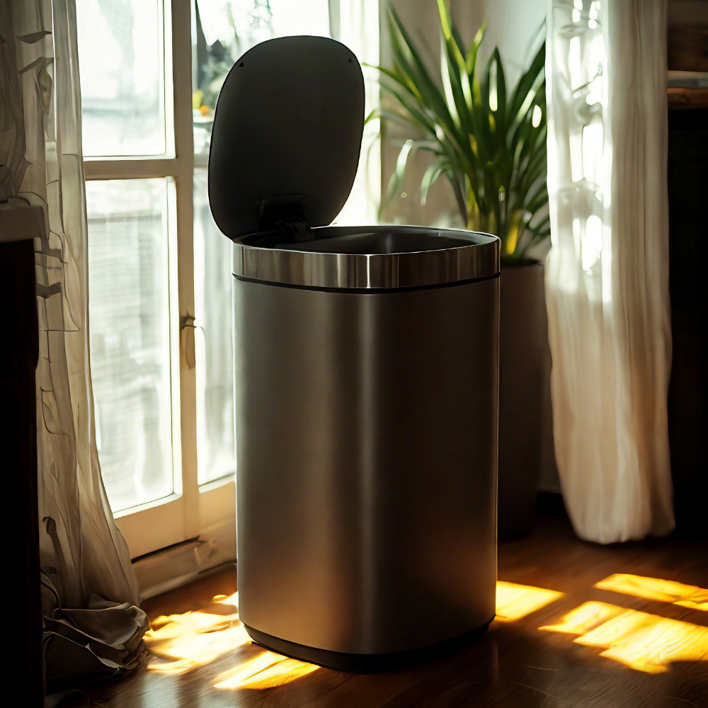 Blending Calm Home Aesthetics & Practical Sanitation: Matte Stainless Steel Pedal Bins Redefine Household Waste Solutions