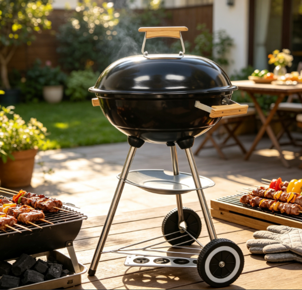 The Booming Backyard Barbecue Culture Fuels Global Demand For Portable Kettle Charcoal Grills
